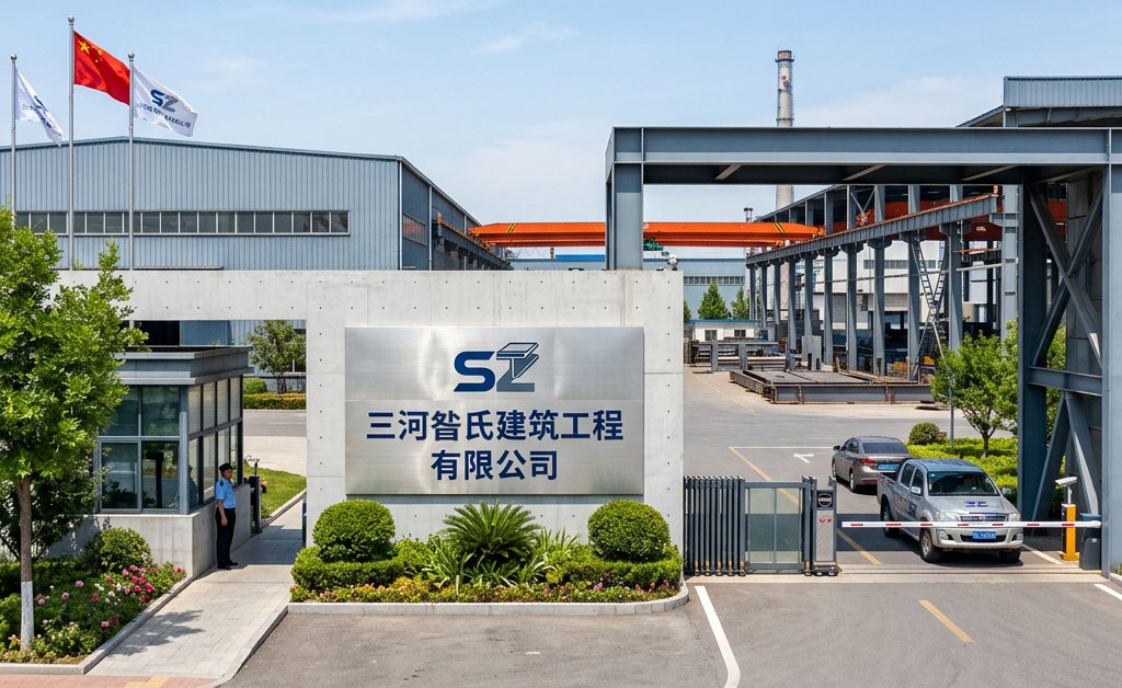 Sanhe Zanshi Construction Engineering Factory Gate